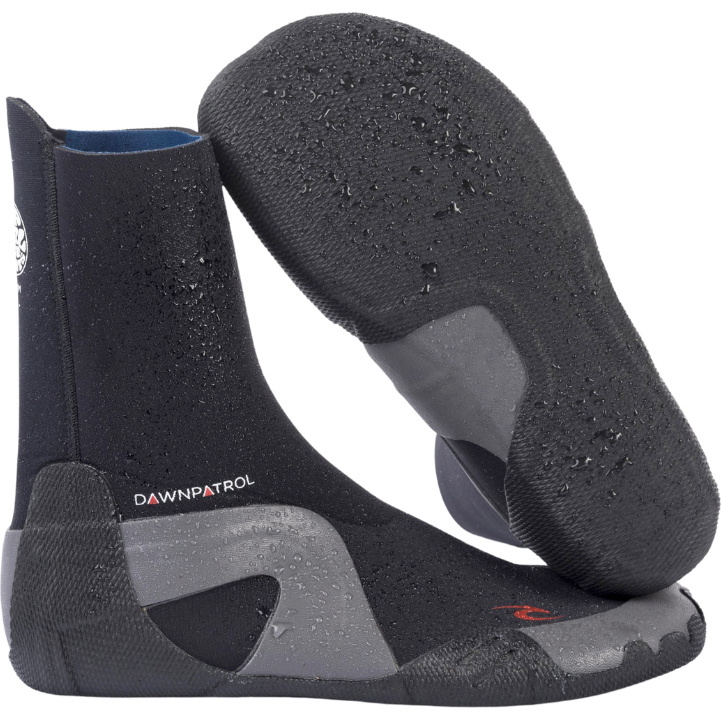 2026 Rip Curl Dawn Patrol 7mm Round Toe Boot 12AMSA - Black